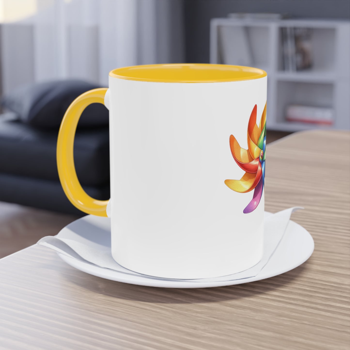 "Rainbow Pride" - Two Tone Mug