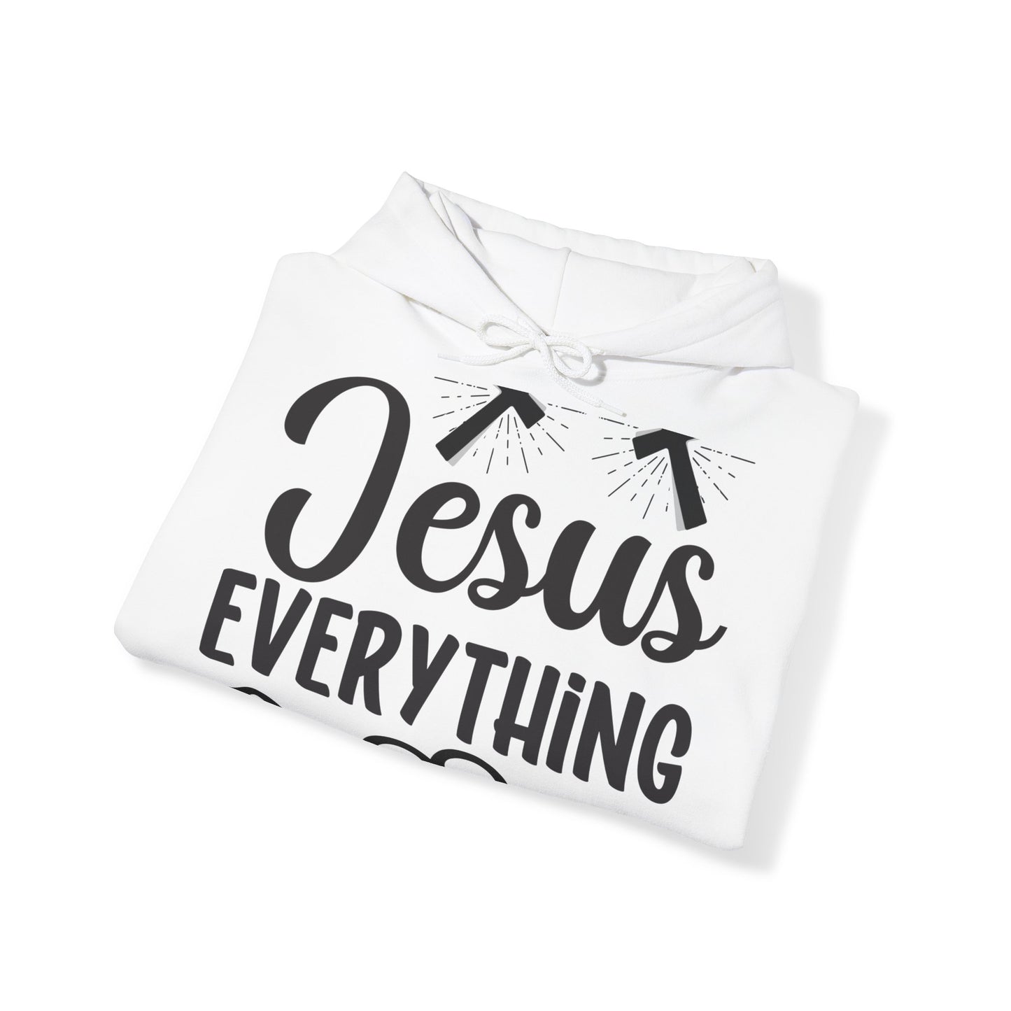 "Faith-filled Fashion: Christian Quote Hooded- Hoodie