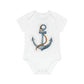 "Adorable Organic Short Sleeve Bodysuit for- Baby Organic Short Sleeve Bodysuit