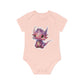 "Adorable Dragon" - Baby Organic Short Sleeve Bodysuit