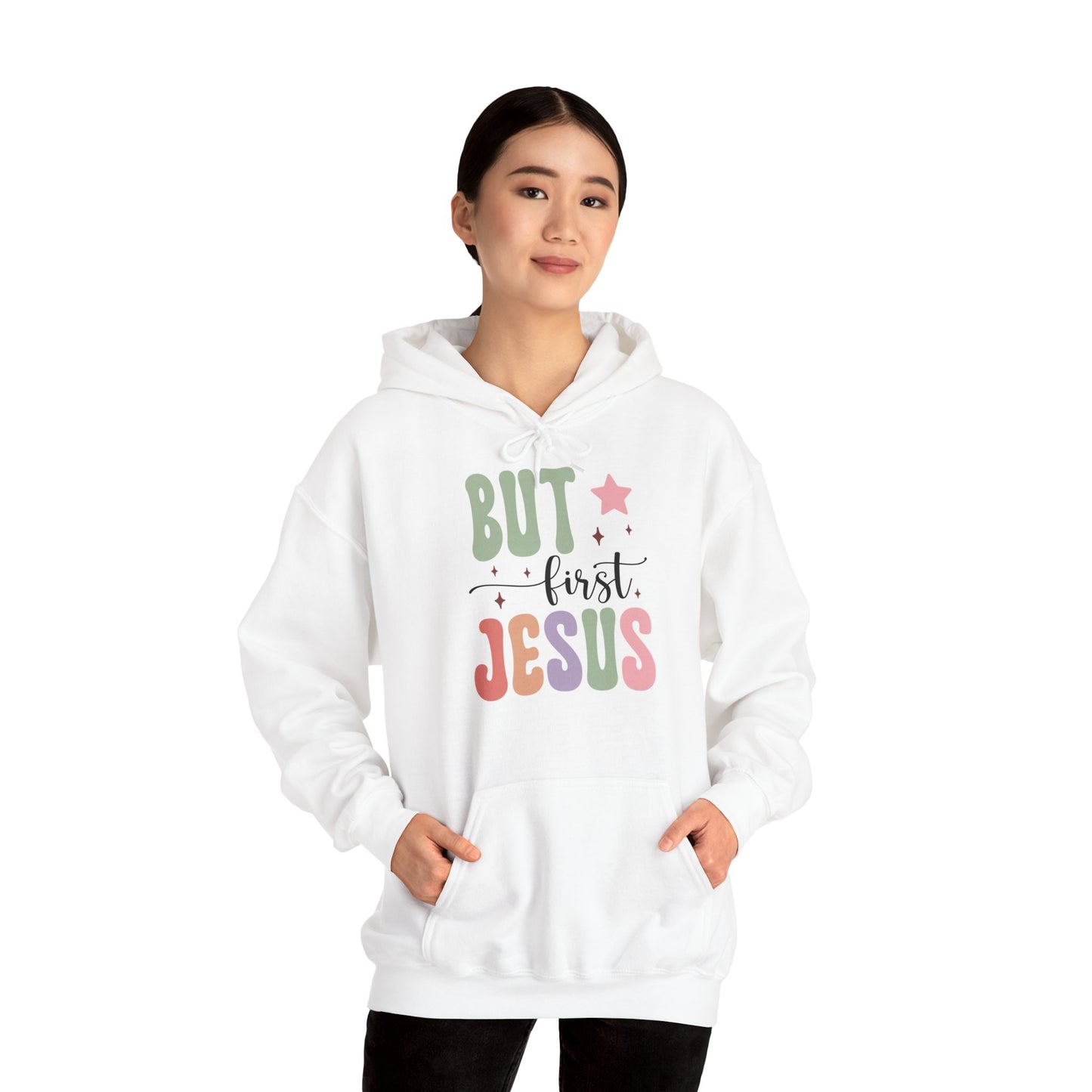 "But first Jesus" - Christian Love - Hoodie