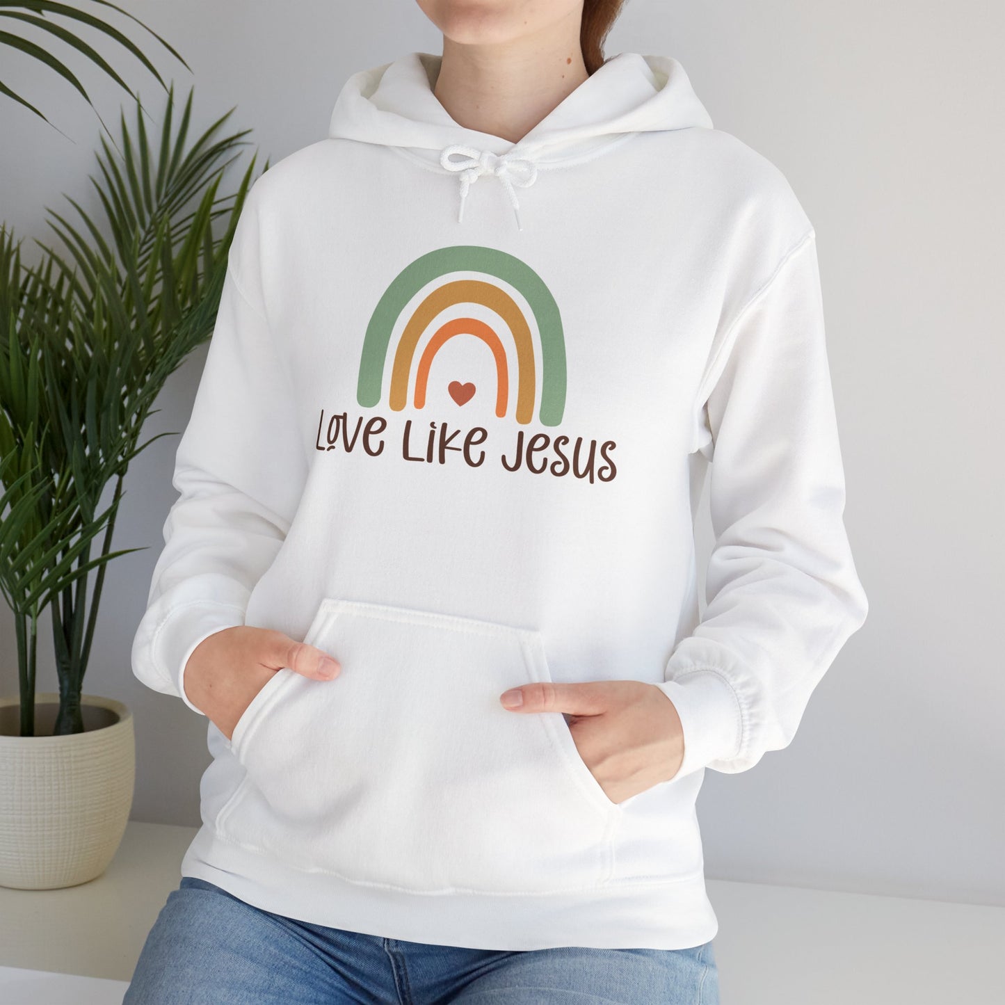 "Love like Jesus" - Christian Quote - Hoodie