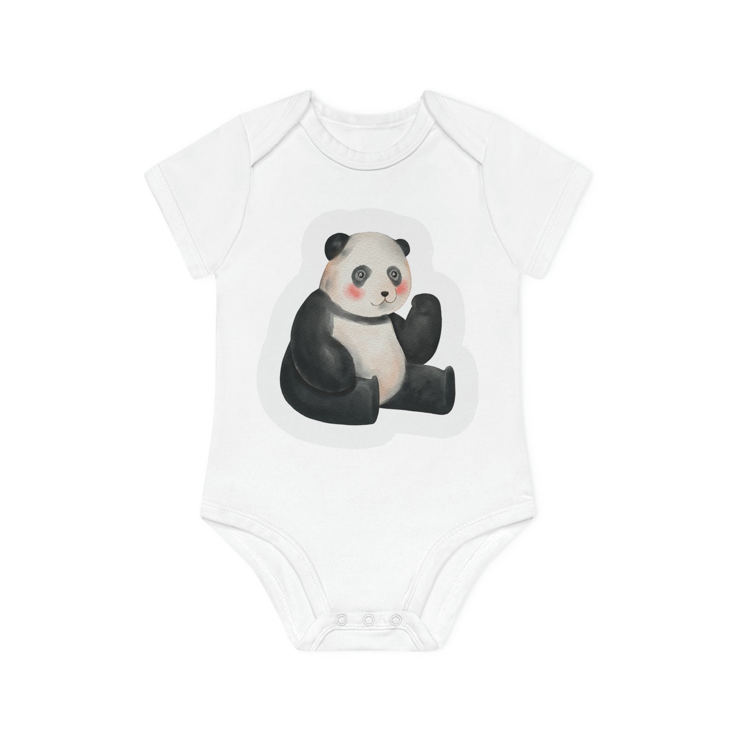 "Adorable Baby Organic Short Sleeve Bodysuit- Baby Organic Short Sleeve Bodysuit