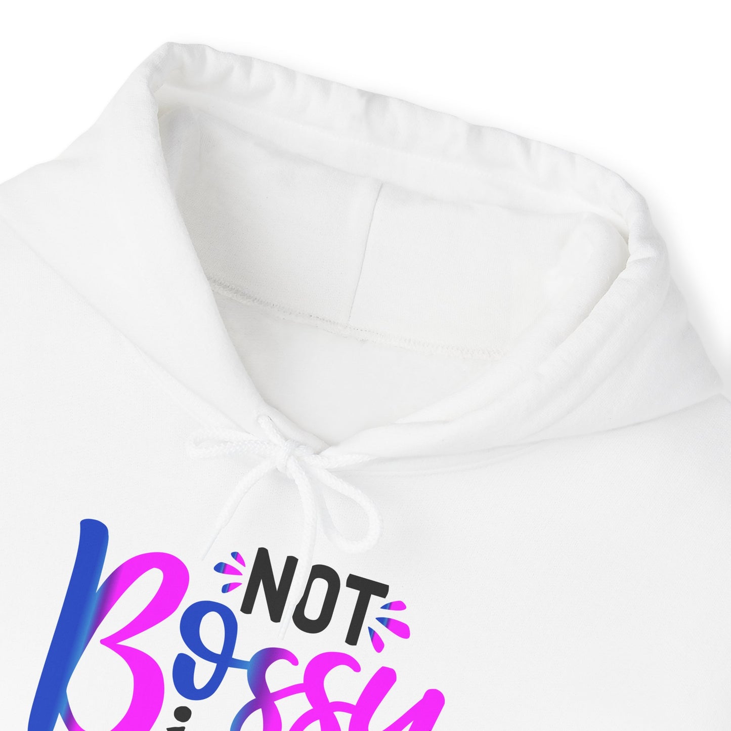 "Not bossy just aggressively helpful" : Funny Quote Hooded Sweatshirt - Hoodie