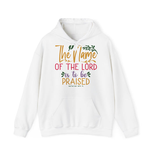 "Faith-Filled Comfort: Christian Quote Hood- Hoodie