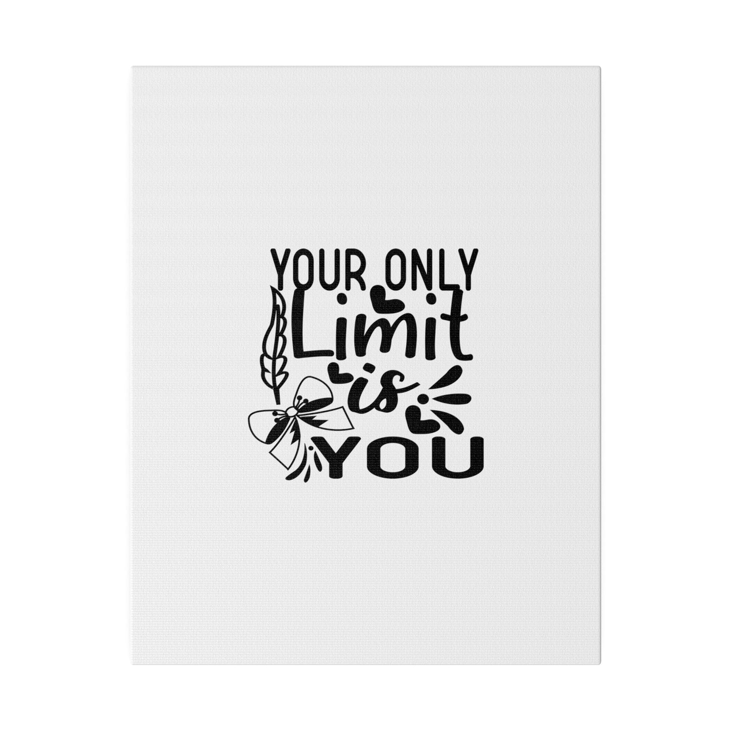 "Motivational Quote" Canvas Print - Inspir- Quote Canvas