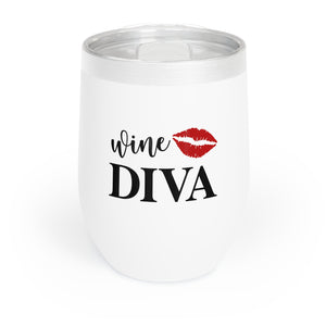 "Wine Diva" - Wine Tumbler