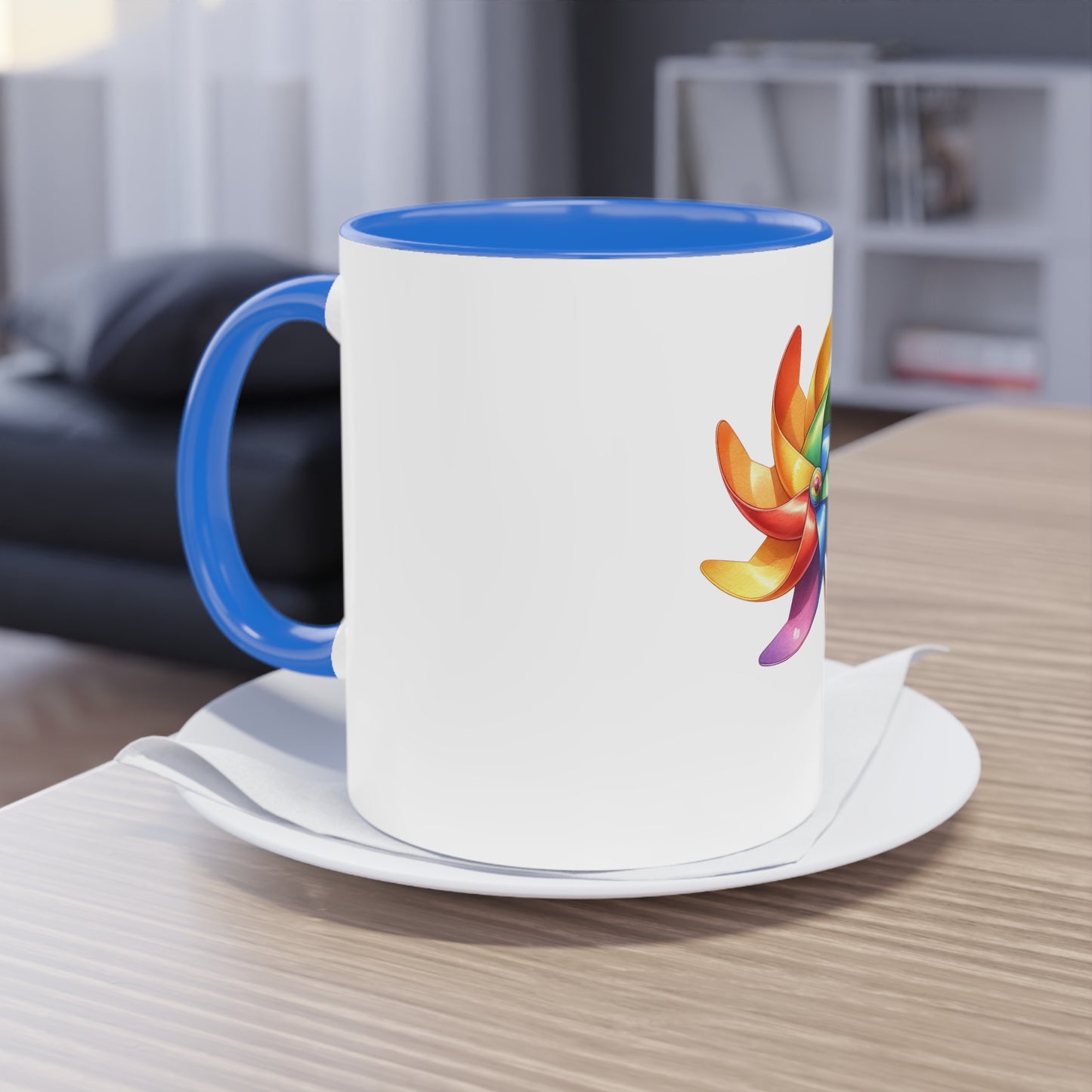 "Rainbow Pride" - Two Tone Mug