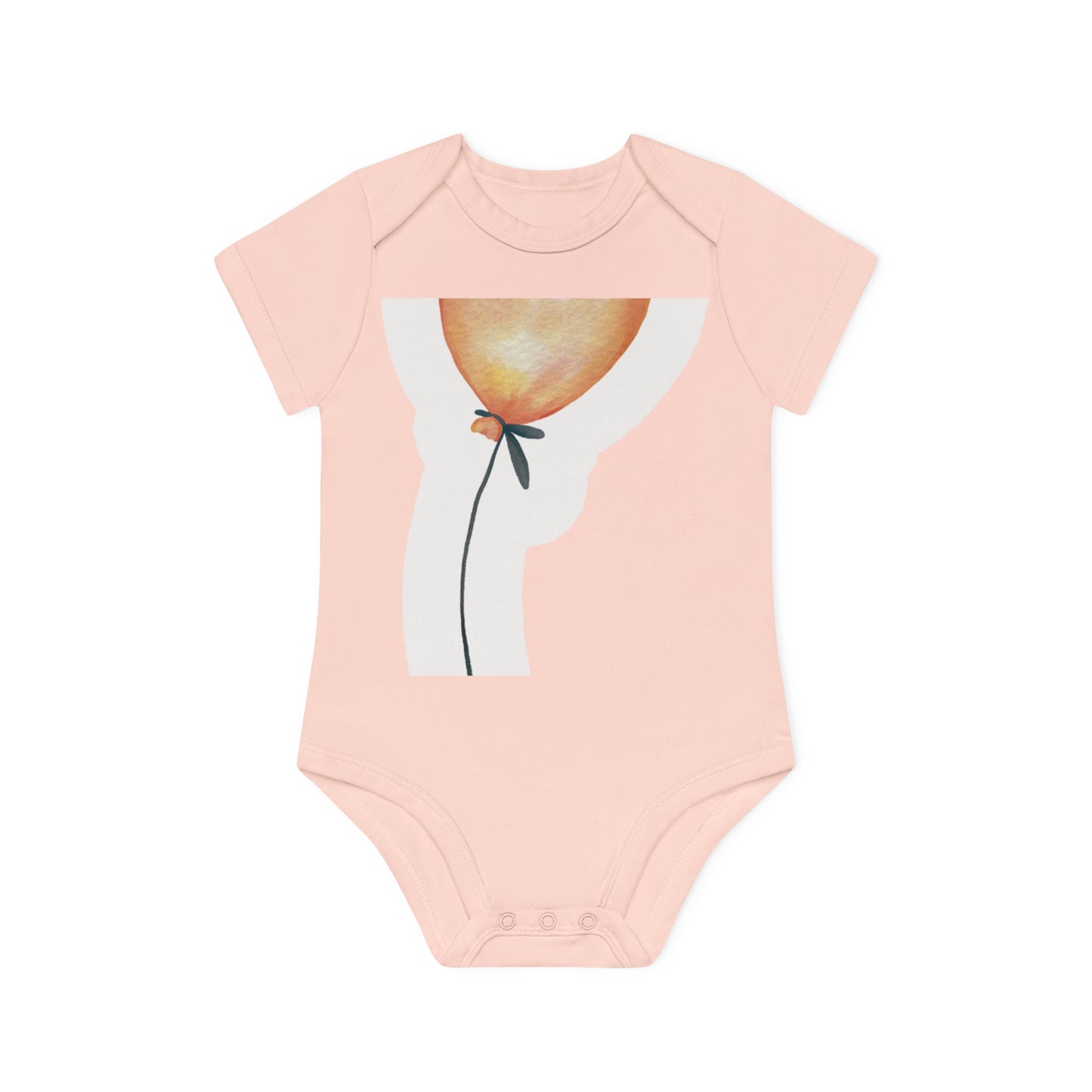 "Organic Cutie: Baby Short Sleeve Bod- Baby Organic Short Sleeve Bodysuit