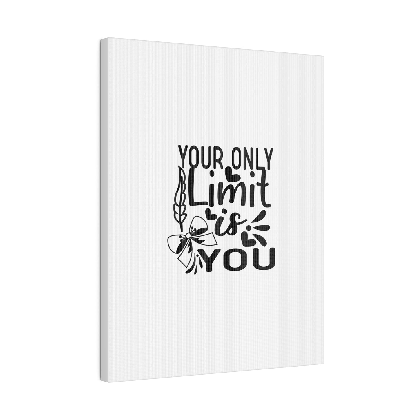 "Motivational Quote" Canvas Print - Inspir- Quote Canvas