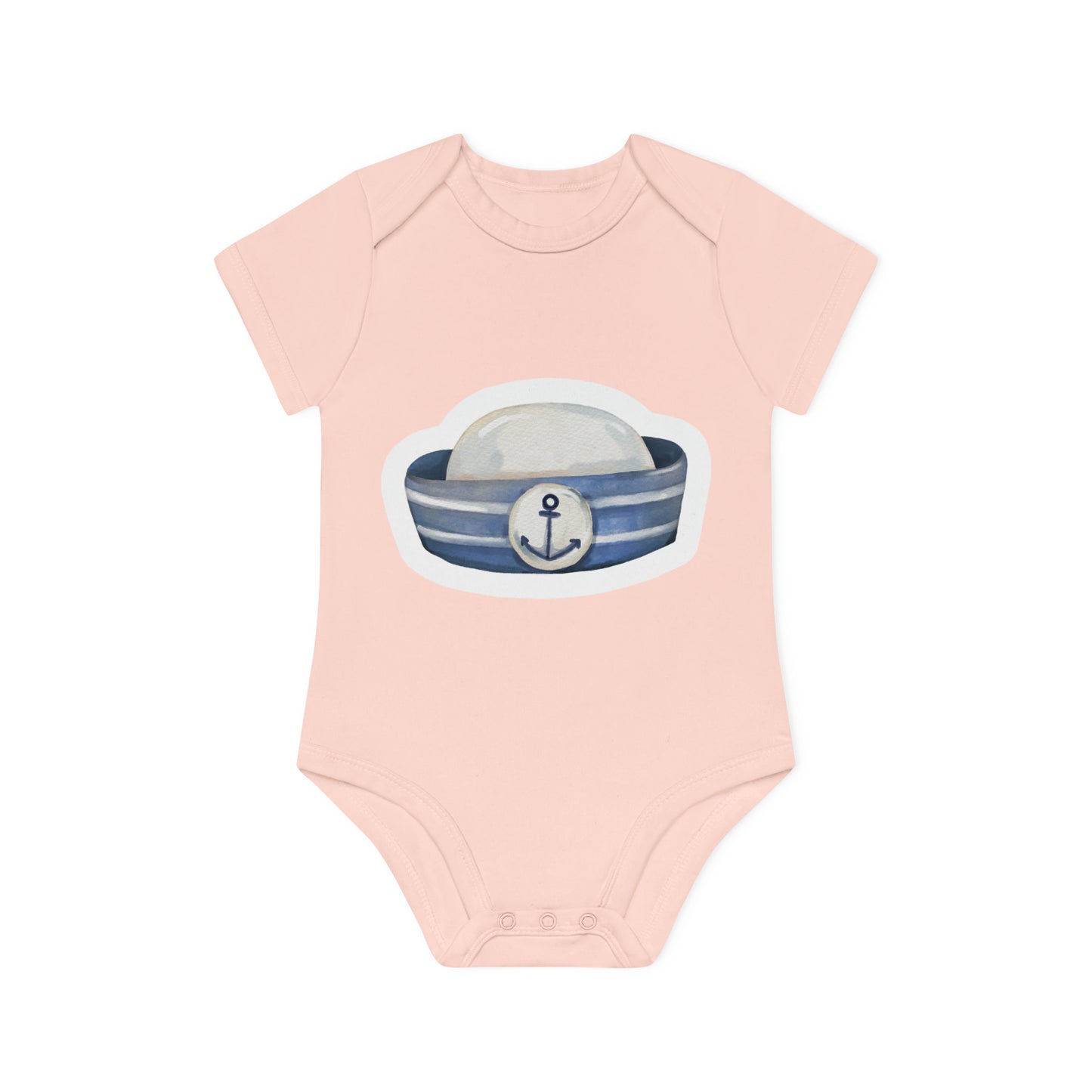 "Organic Bliss: Adorable Baby Short Sleeve- Baby Organic Short Sleeve Bodysuit