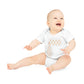 "Adorable Organic Baby Bodysuit: Sweet- Baby Organic Short Sleeve Bodysuit