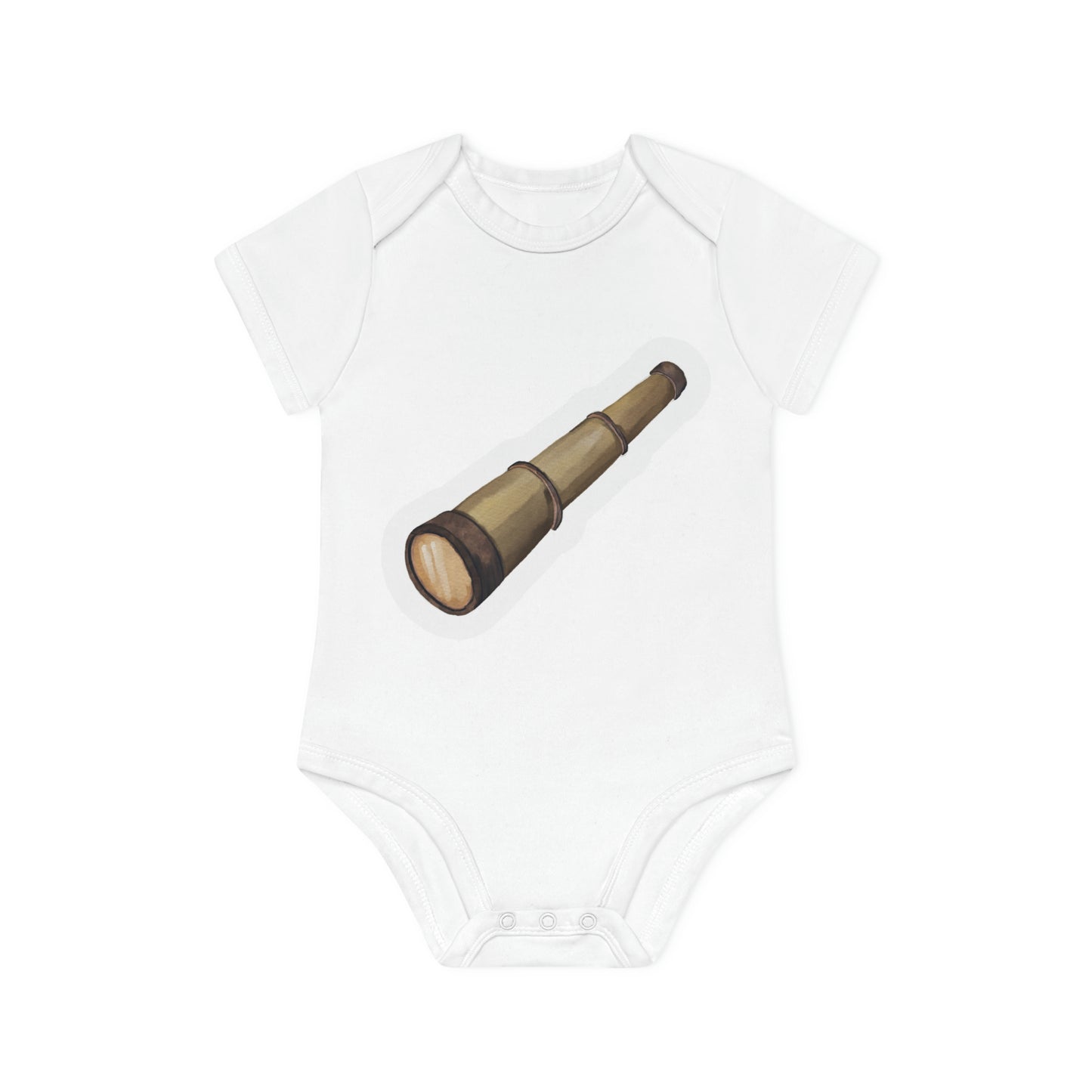 "Adorable Organic Short Sleeve Bodysuit for- Baby Organic Short Sleeve Bodysuit