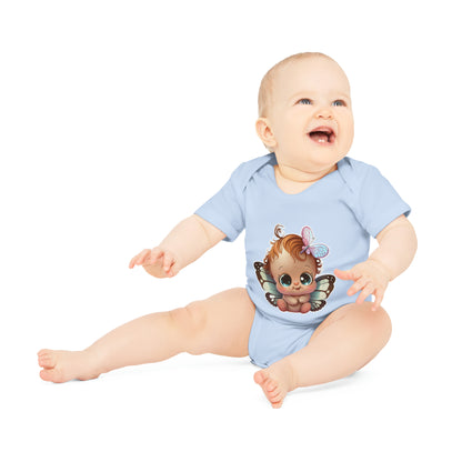 "Adorable Baby Organic Short Sleeve Bodysuit- Baby Organic Short Sleeve Bodysuit