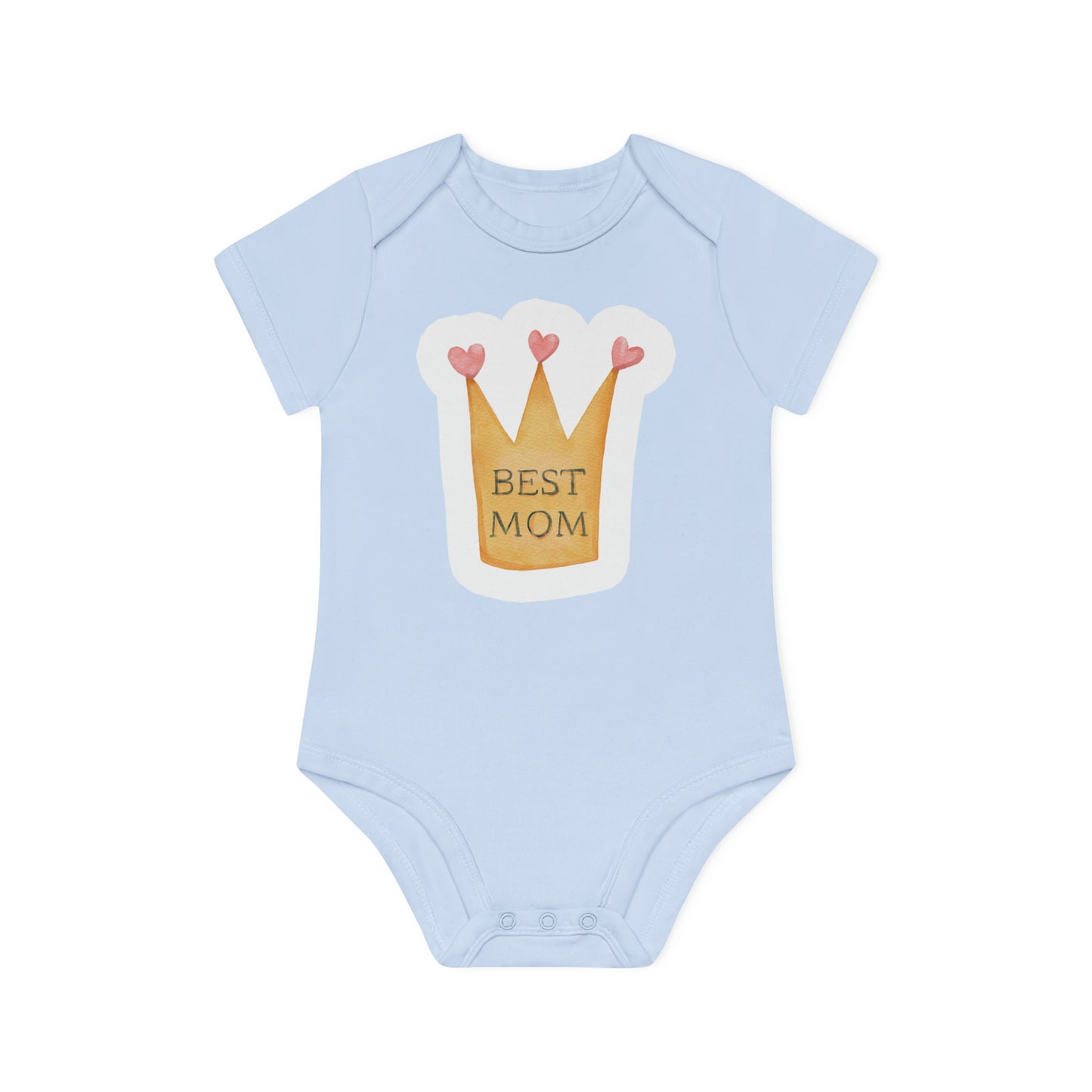 "Best Mom Prize" - Baby Organic Short Sleeve Bodysuit