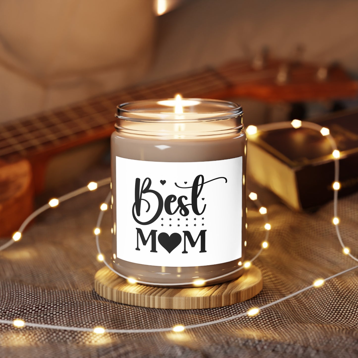 "Mom's Blissful Blooms: Floral S- Scented Candle