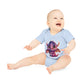 "Dragon Cutie" - Baby Organic Short Sleeve Bodysuit