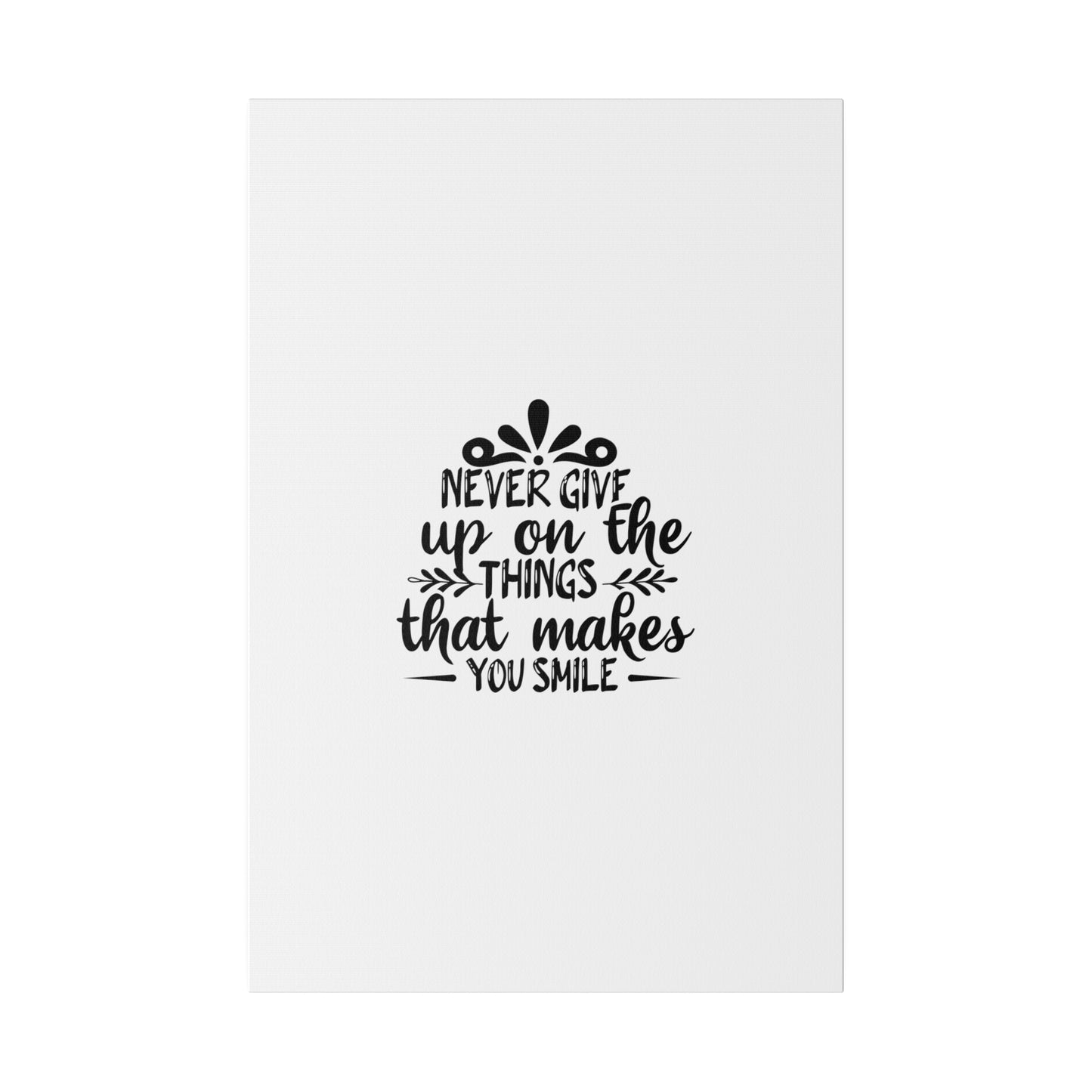 "Motivational Quote Canvas Art Print"- Quote Canvas