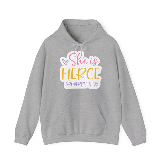 "She is Fierce" - Christian Love - Hoodie