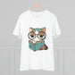 Bookworm Bliss: Kitty Book Graphic Tee - T-Shirt