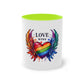 "Rainbow Love Wins" - Two Tone Mug