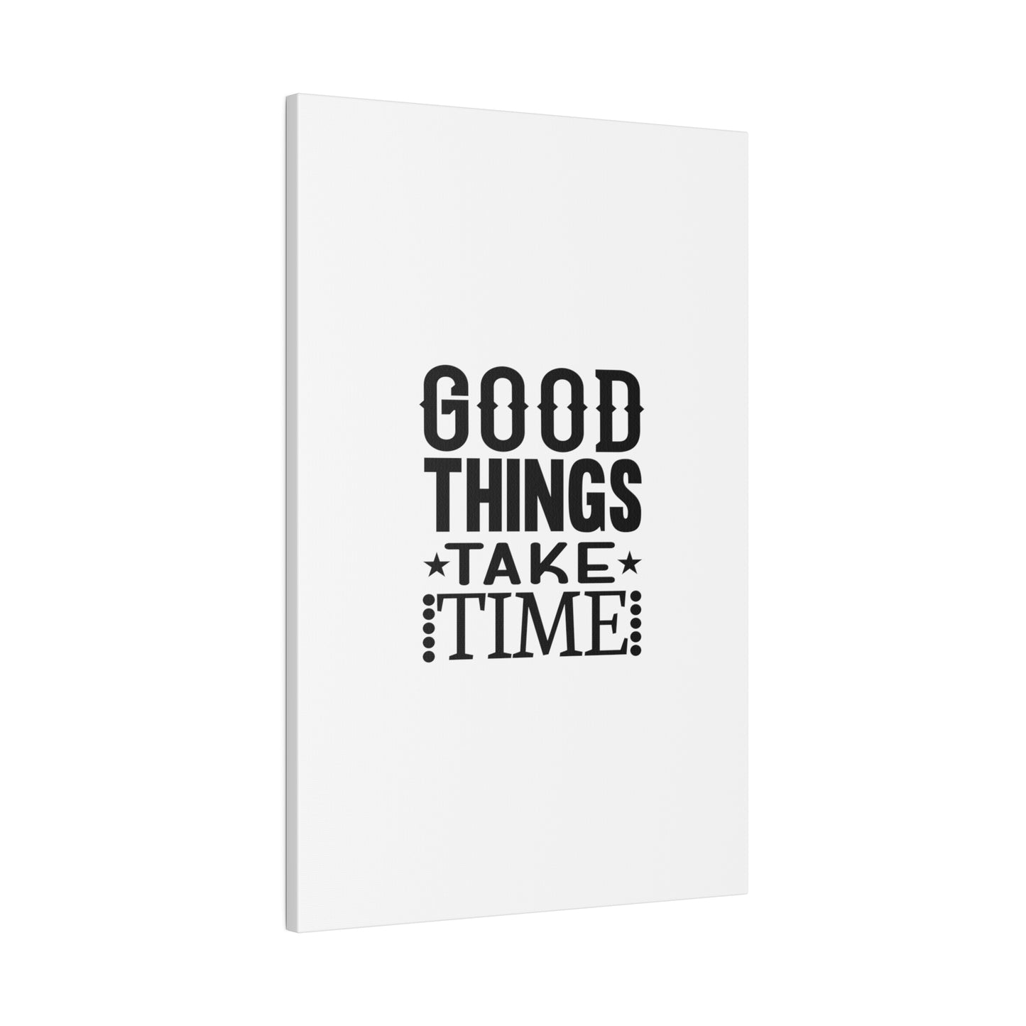 "Motivational Quote Canvas Wall Art"- Quote Canvas