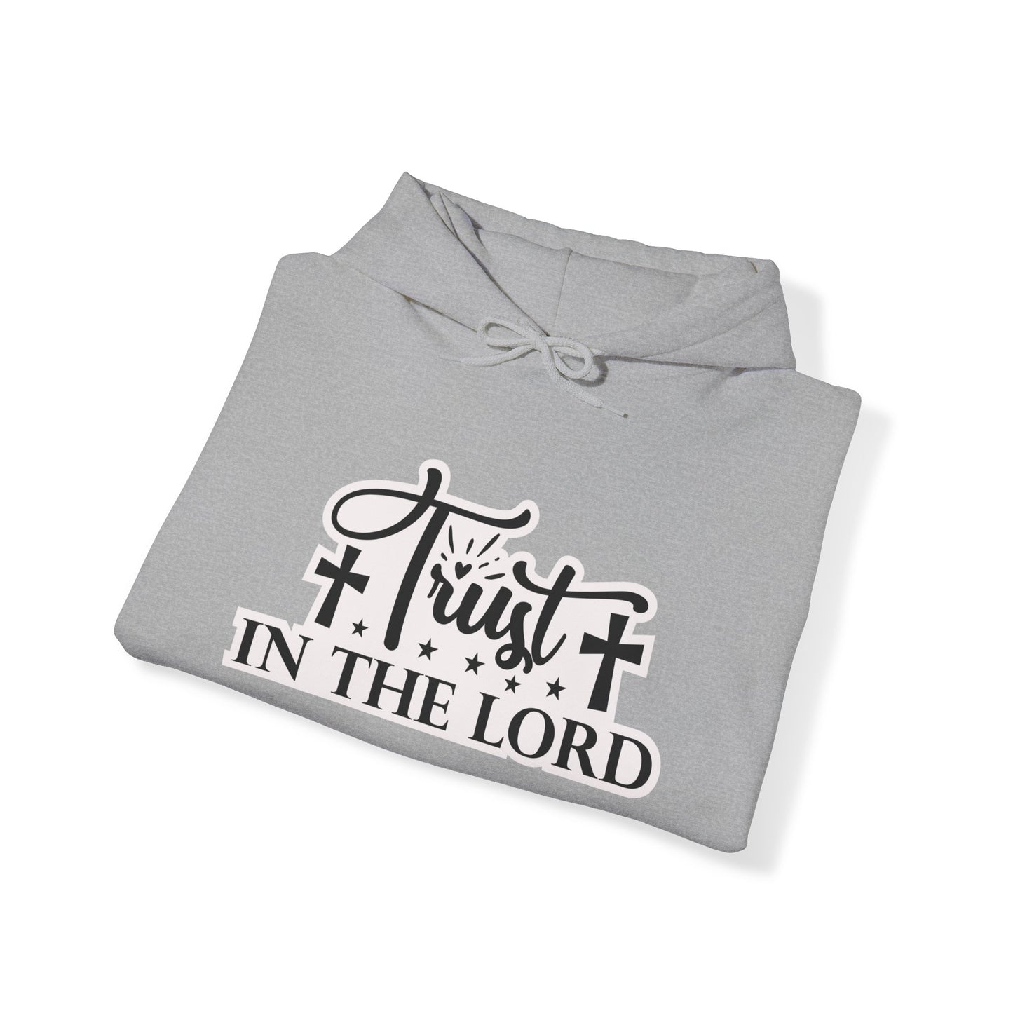 "Heavenly Comfort: Christian Quote Hooded Sweat- Hoodie