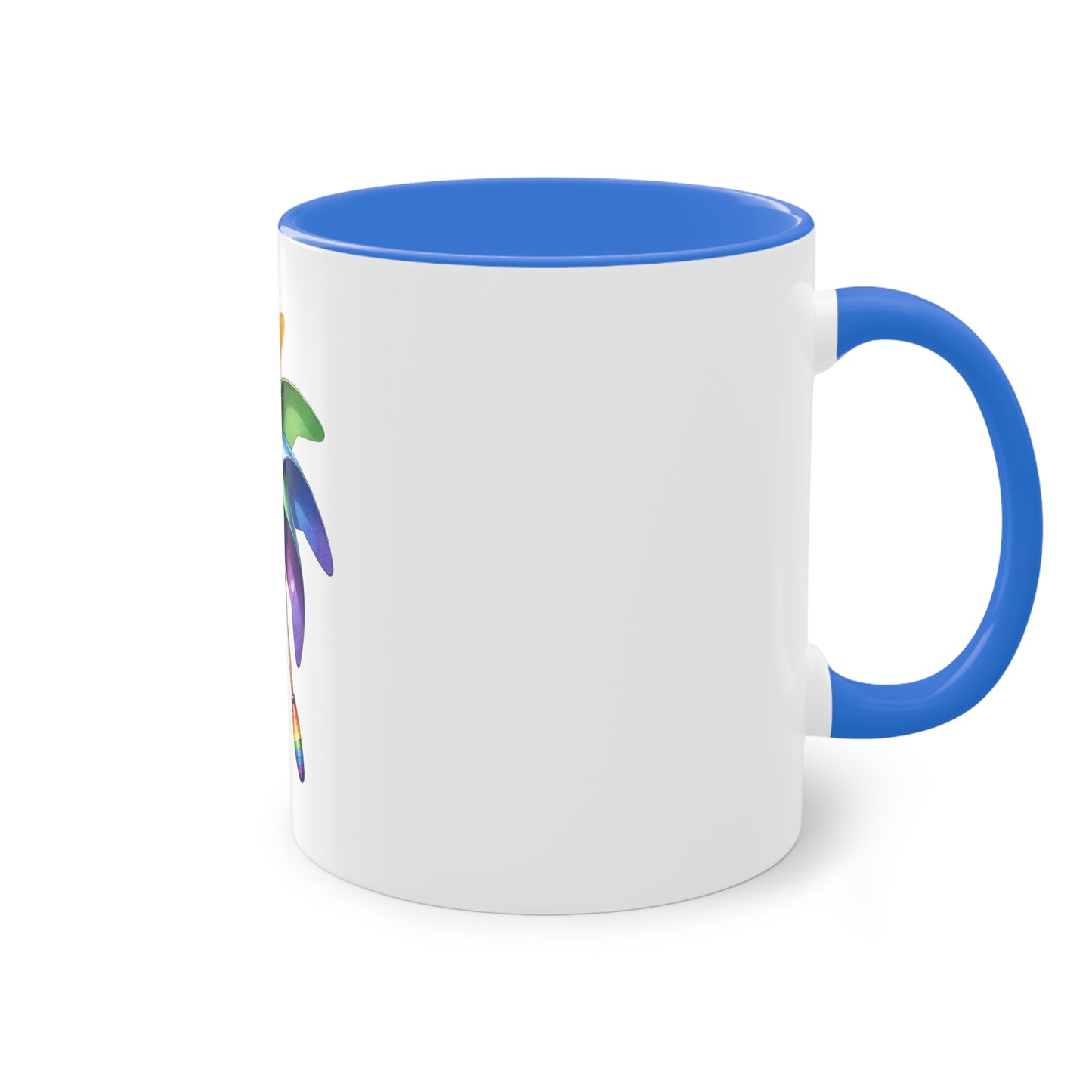 "Rainbow Pride" - Two Tone Mug