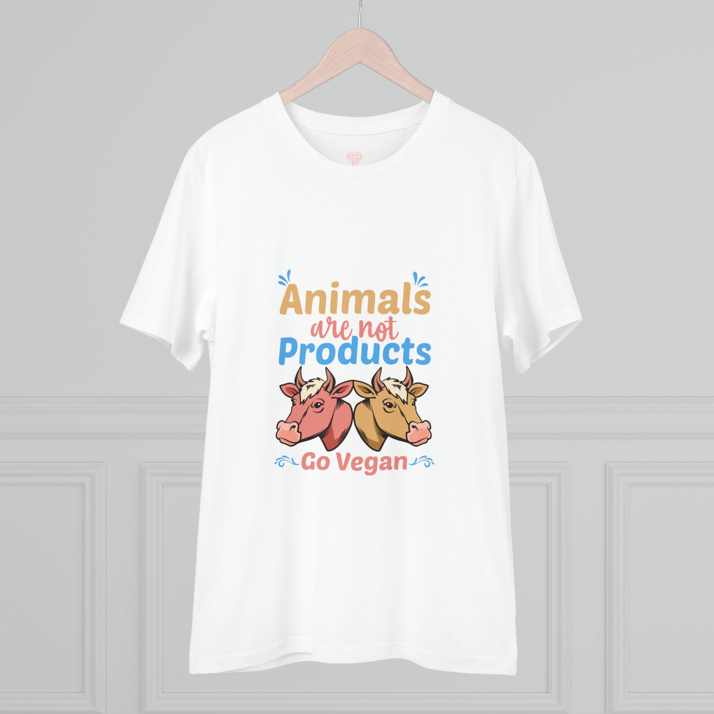 "Animals are not products, Go Vegan"- T-Shirt