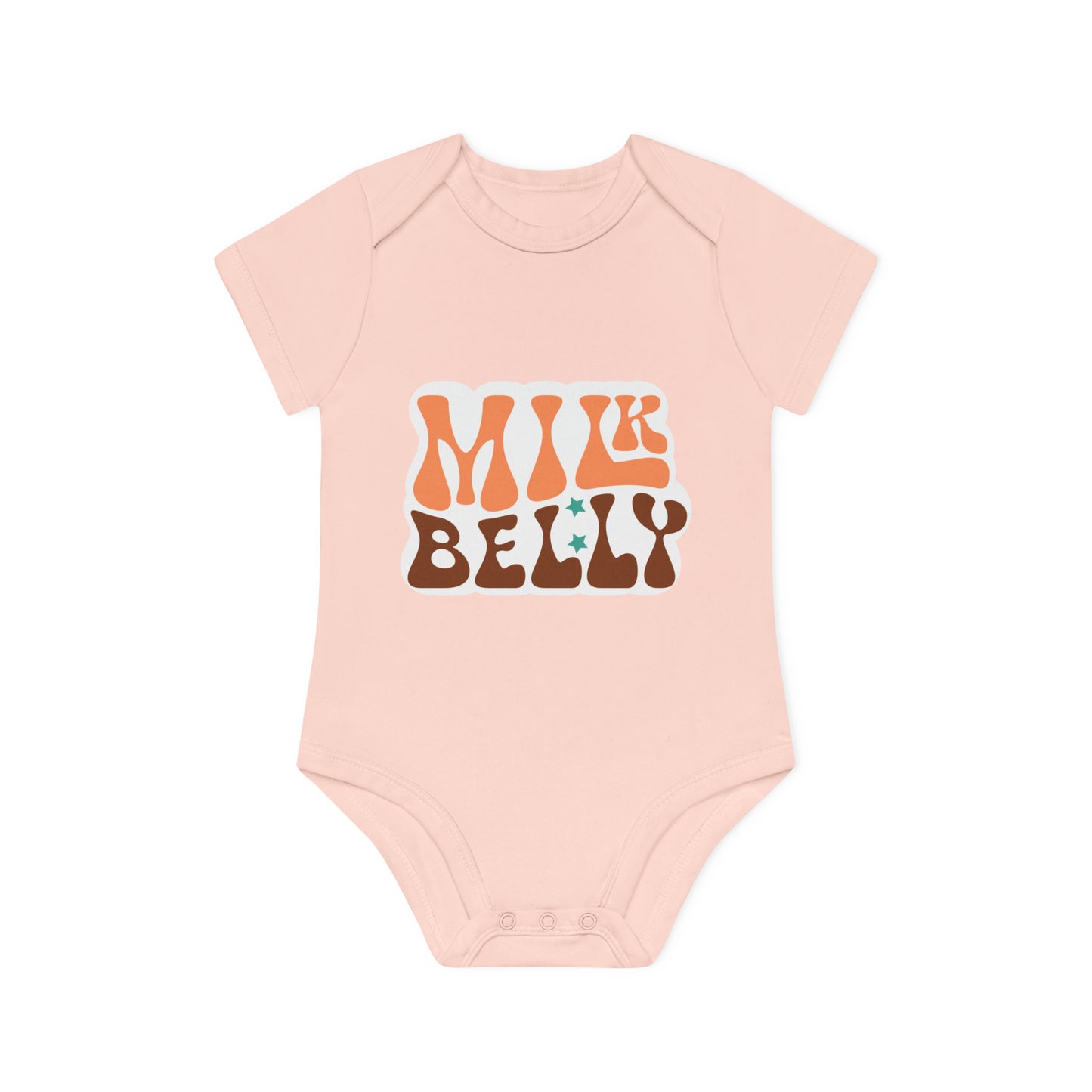 "Adorable Baby Organic Short Sleeve Bodysuit- Baby Organic Short Sleeve Bodysuit