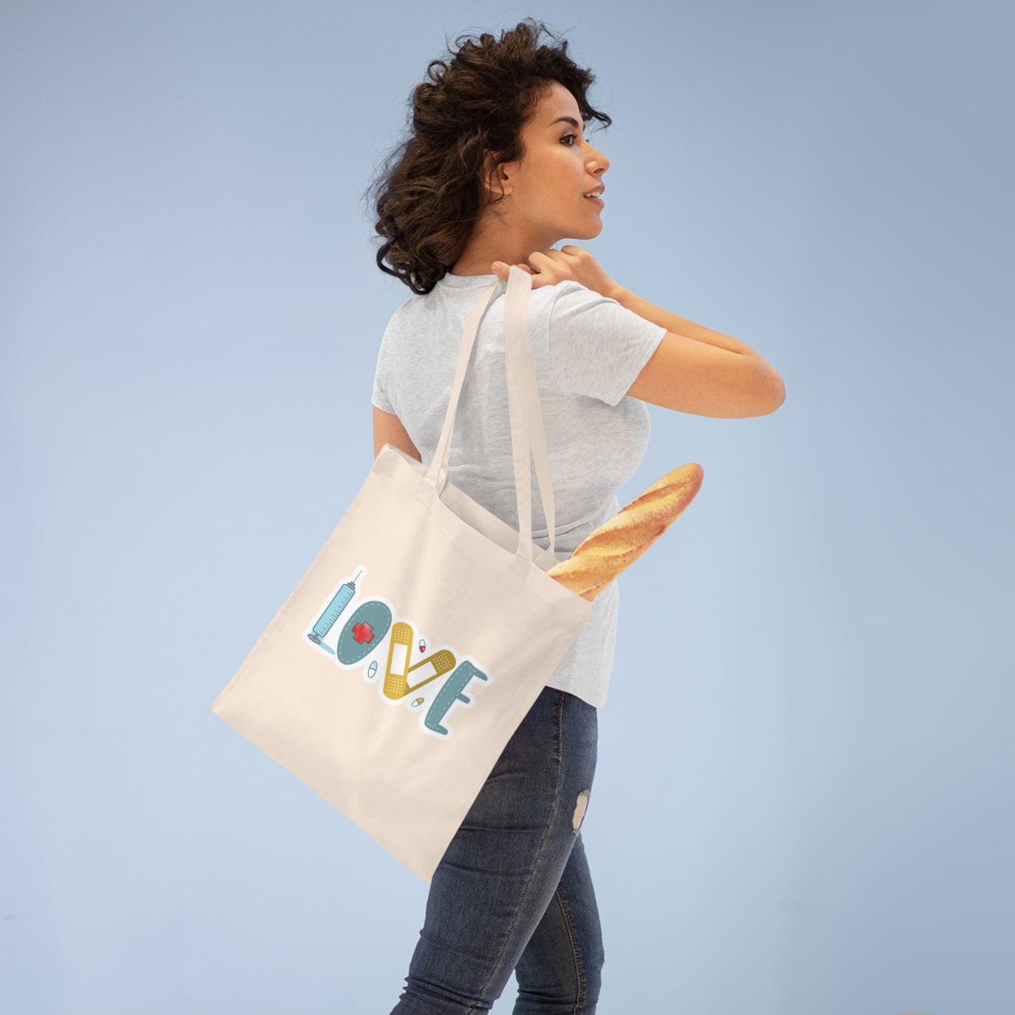 "Superhero Nurse Tote Bag - Perfect Gift- Tote Bag