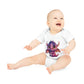 "Dragon Cutie" - Baby Organic Short Sleeve Bodysuit