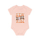 "Organic Cotton Baby Bodysuit - Sweet- Baby Organic Short Sleeve Bodysuit