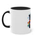 "Rainbow Pride Celebrate Love" - Two Tone Mug