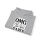 "OMG No one Cares" - Sarcastic Sass Hooded Sweatshirt - Hoodie