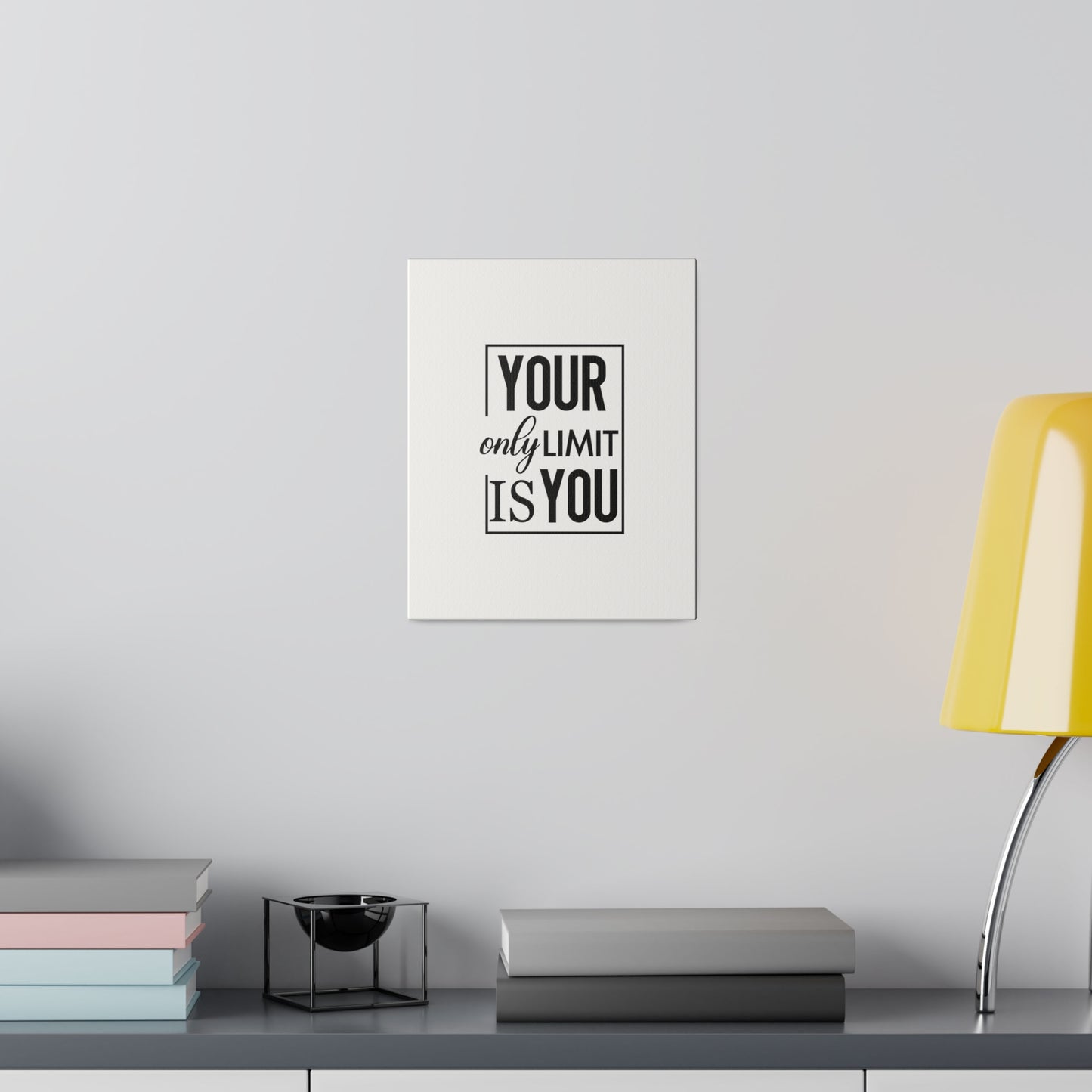 "Motivational Quote" Canvas Print - Inspir- Quote Canvas