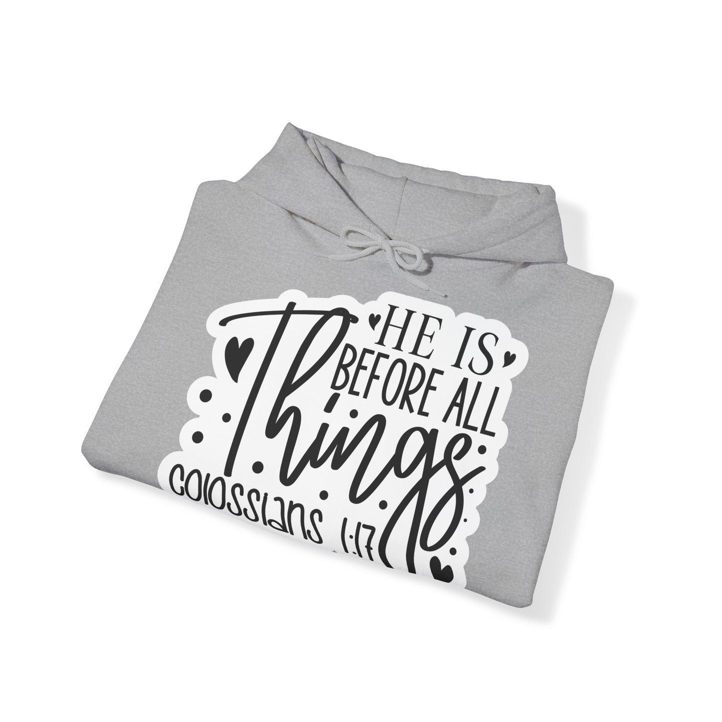 "Blessed and Cozy: Christian Quote Hood- Hoodie