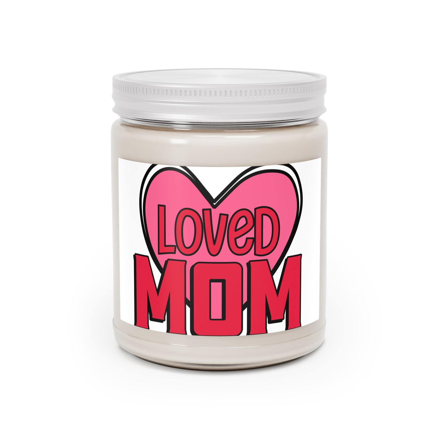 "Mom's Elegance: Luxurious Rose- Scented Candle