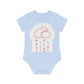 "Organic Baby Bodysuit: Adorable- Baby Organic Short Sleeve Bodysuit