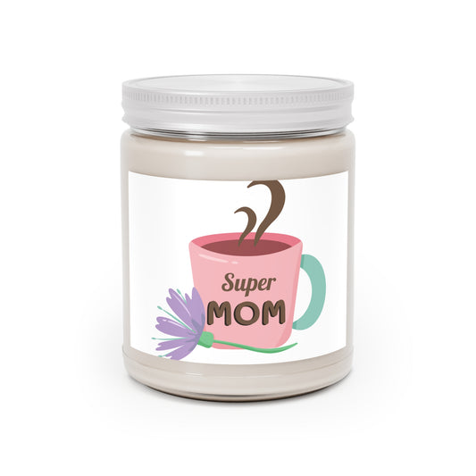 "Mom's Bliss: Luxurious Scented- Scented Candle