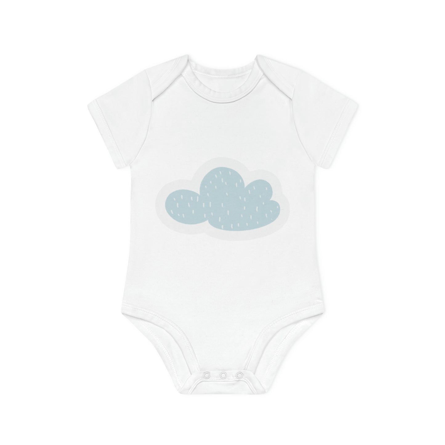 "Organic Adorableness: Baby Short- Baby Organic Short Sleeve Bodysuit