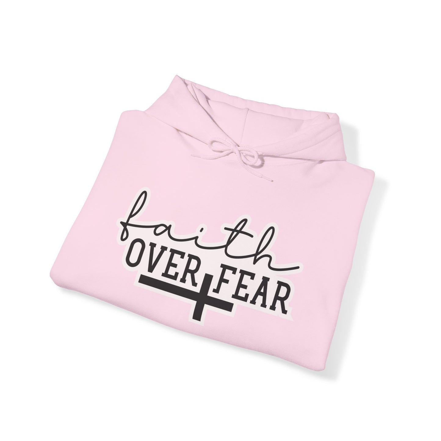 "Faithful Comfort: Christian Quote Hooded- Hoodie