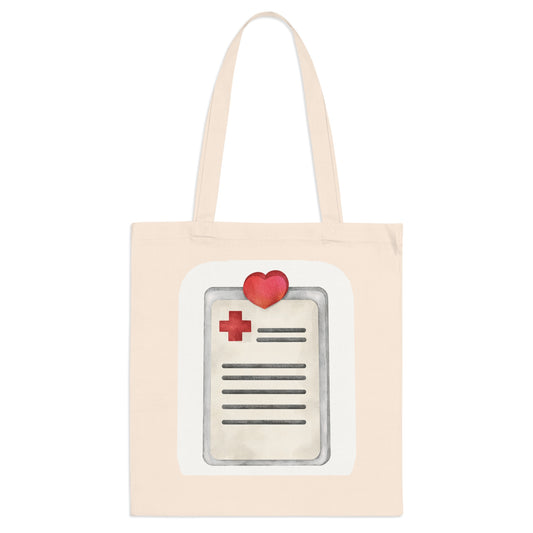 "Carry Care with You: Nurse Tote- Tote Bag