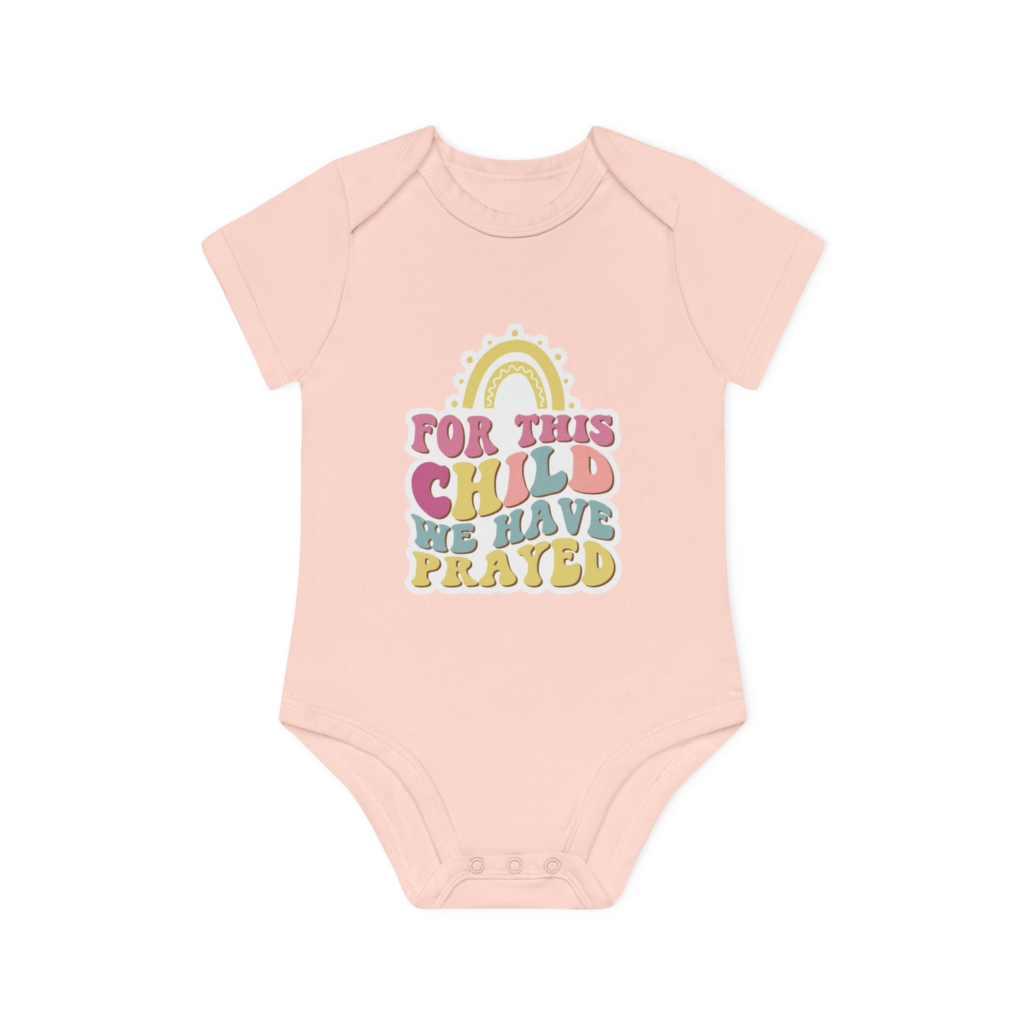 "Adorable Baby Organic Short Sleeve Bodysuit- Baby Organic Short Sleeve Bodysuit