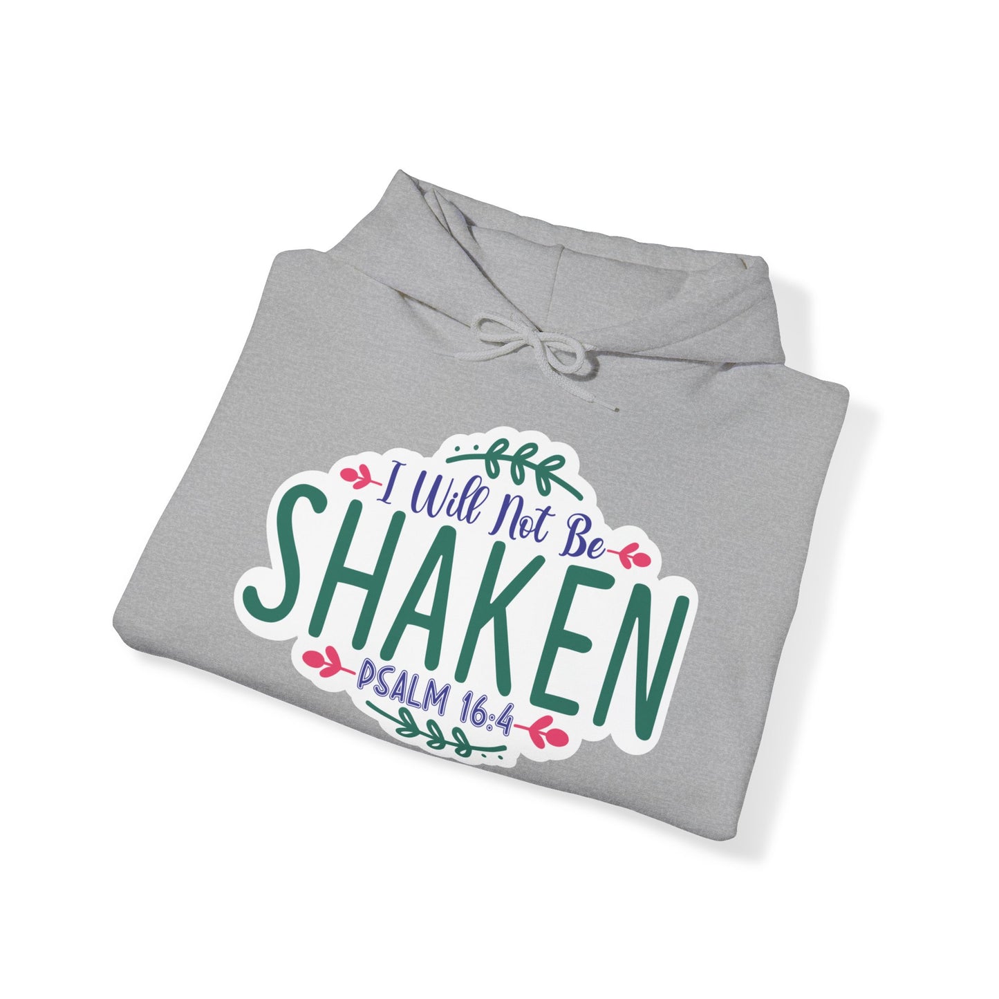 "Faithful Comfort: Christian Quote Hooded- Hoodie