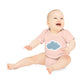 "Adorable Cloud"- Baby Organic Short Sleeve Bodysuit