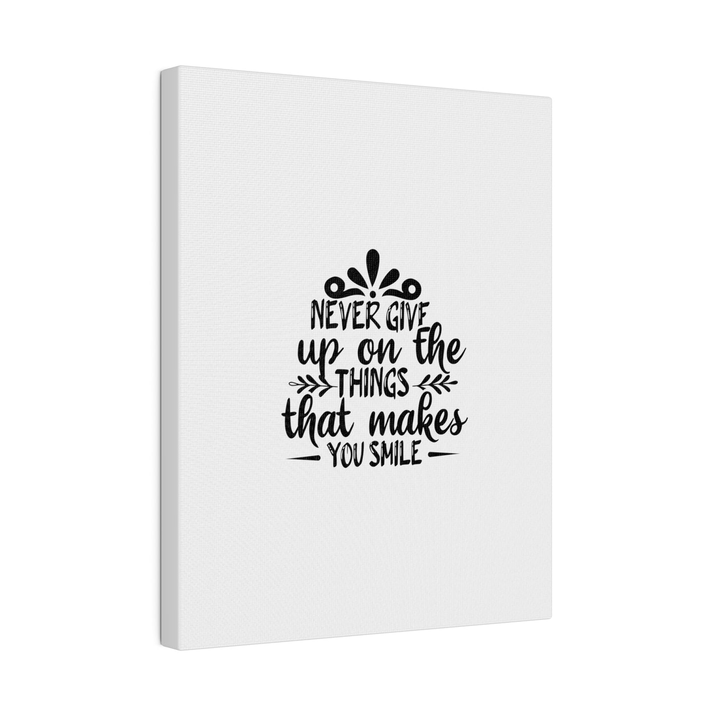 "Motivational Quote Canvas Art Print"- Quote Canvas