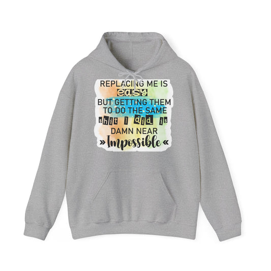 "Sarcastic Vibes Hooded Sweatshirt- Hoodie