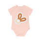 Organic Cutie: Adorable Baby Organic Short Sleeve Bodysuit