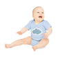 "Adorable Cloud"- Baby Organic Short Sleeve Bodysuit